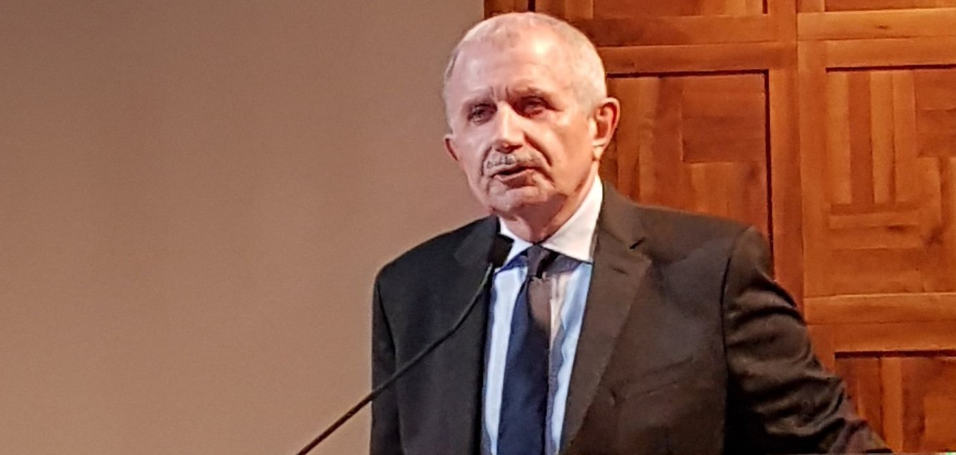 Gabrio Forti, ordinario di diritto penale e criminologia, Università Cattolica del Sacro Cuore, Milano, direttore dell’Alta Scuola “Federico Stella” sulla giustizia penale (Asgp) durante il suo intervento al convegno Anacna dell'11 ottobre 2021 a Roma