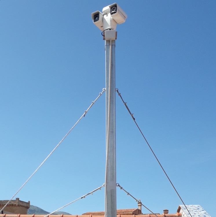 Termocamera, tecnologia utilizzata per il monitoraggio degli incendi boschivi adottata dal Comune di Carini, vicino Palermo