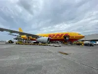 A-330/200F airplane of DHL