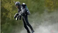 Richard Browning in his jet suit