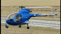 Un elicottero Kiss 209 M dell'azienda italo-cinese Famà Helicopters