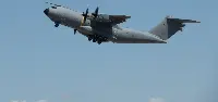 Aereo A-400M in volo