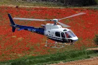 AS-350B3 in una foto d'archivio