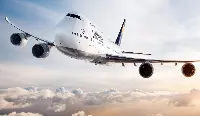 Lufthansa's scheduled airplane