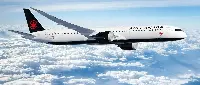 B-787/10 airplane in flight of Air Canada