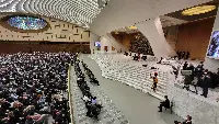Udienza privata di Papa Francesco con il settore del trasporto aereo svoltasi il 13 maggio 2022