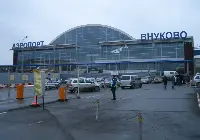 The Russian International airport of Moscow-Vnukovo
