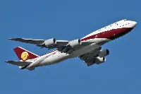 Erdogan presidential aircraft Boeing B-747/800 former aircraft of al-Thani