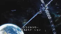 Rendering of space elevator