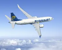 Aereo Ryanair in volo