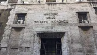 Ingresso del ministero dello Sviluppo economico (Mise) a Roma
