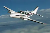 A Beechcraft Baron
(Archive picture)