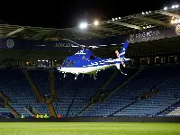 Leicester president AW-169 helicopter