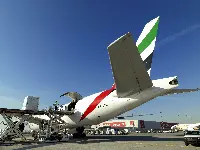 Emirates SkyCargo airplane