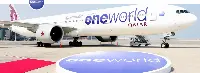 Oneworld airplane Qatar
