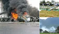 Plane crashed in Algeria (2): the VIDEO of the accident. Takeoff, turns, crash ...