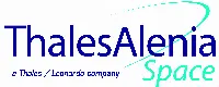 Logo of Thales Alenia Space, a Thales-Leonardo company