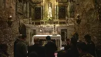 Benedizione della statua della Madonna di Loreto