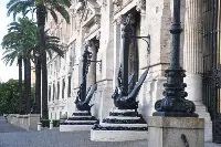 Il palazzo della Marina a Roma