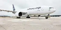 Lufthansa Cargo: landed for the first time at Frankfurt Airport on September 29, 2020, B-777F airplane registration D-ALFI, with the name "¡Buenos días México!"