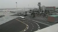 View of "Marco Polo" airport of Venice