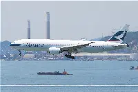 Il Boeing B-777/200 con marche B-HNL di Cathay Pacific quando era ancora in servizio