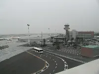 Veduta dell'aeroporto "Marco Polo" di Venezia