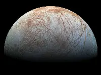 Europa, one of Jupiter's natural satellites