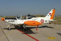 Siai-Marchetti SF-260D trainer airplane of the Turkish Air Force
