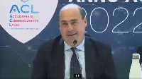 Il presidente della Regione Lazio, Nicola Zingaretti, al lancio anno accademico Accademia della cybersicurezza