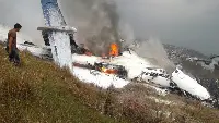 Bombardier Dash-8 Q-400 of US-Bangla Airlines crashed in Kathmandu during landing