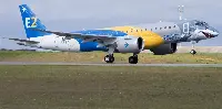 E-190E2 “Shark” jet airplane