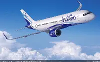A-320neo airplane of IndiGo