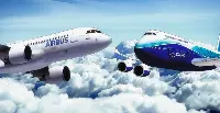 Velivoli di Airbus e Boeing