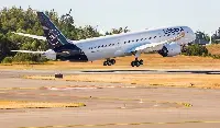 First Lufthansa B-787 Dreamliner airplane