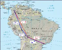 LaMia 2933 route
