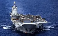 The Chinese aircraft carrier Liaoning