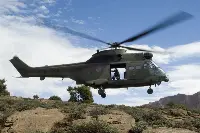 RAF Puma helicopter (Photo credit MoD)