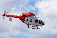 Ansat helicopter in ambulance