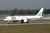 B-757/200 airplane of Cabo Verde Airlines