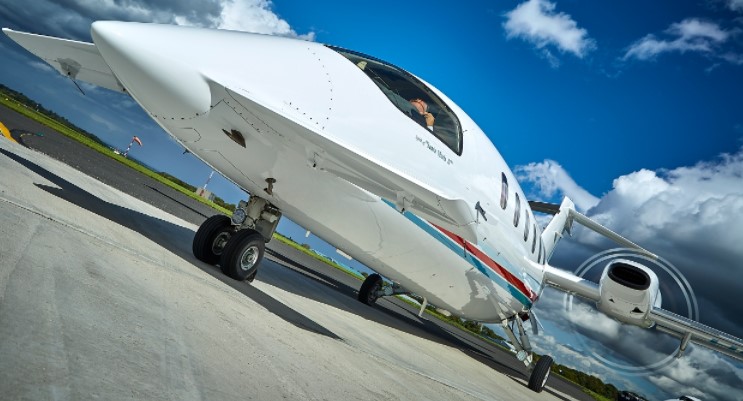 P-180 "Avanti Evo" airplane sold to Mid-South Services Inc., a company based in Clearwater, Florida, Usa