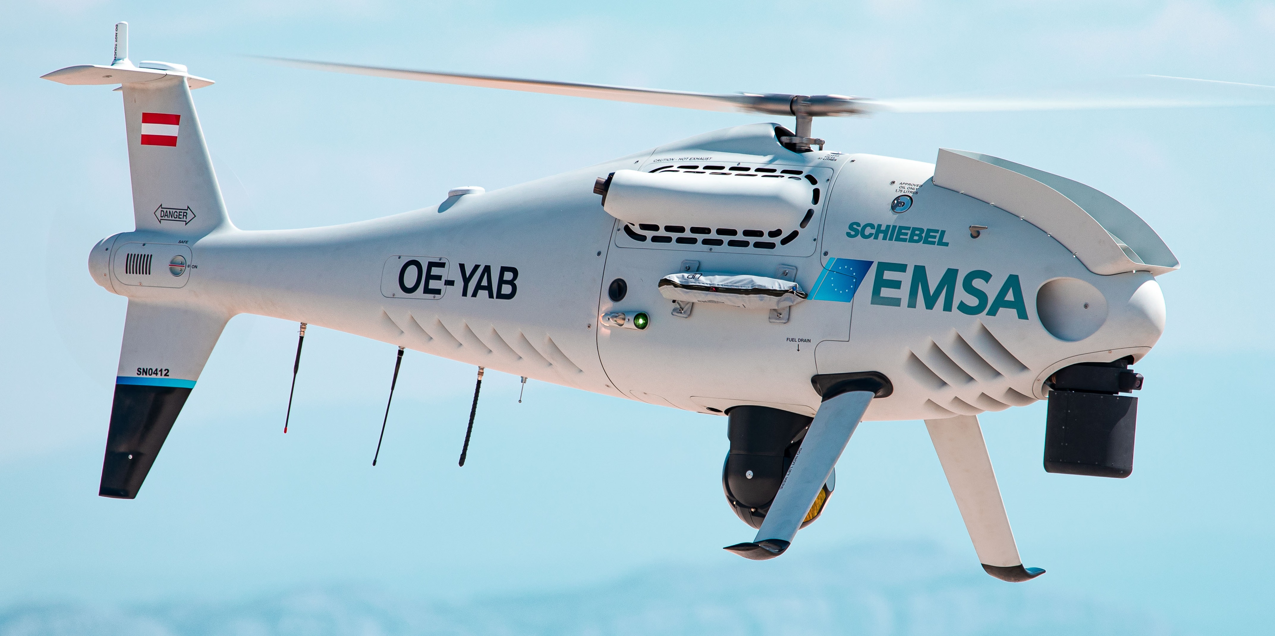 Schiebel Camcopter S-100 to perform coast guard services for European Maritime Safety Agency in Finland