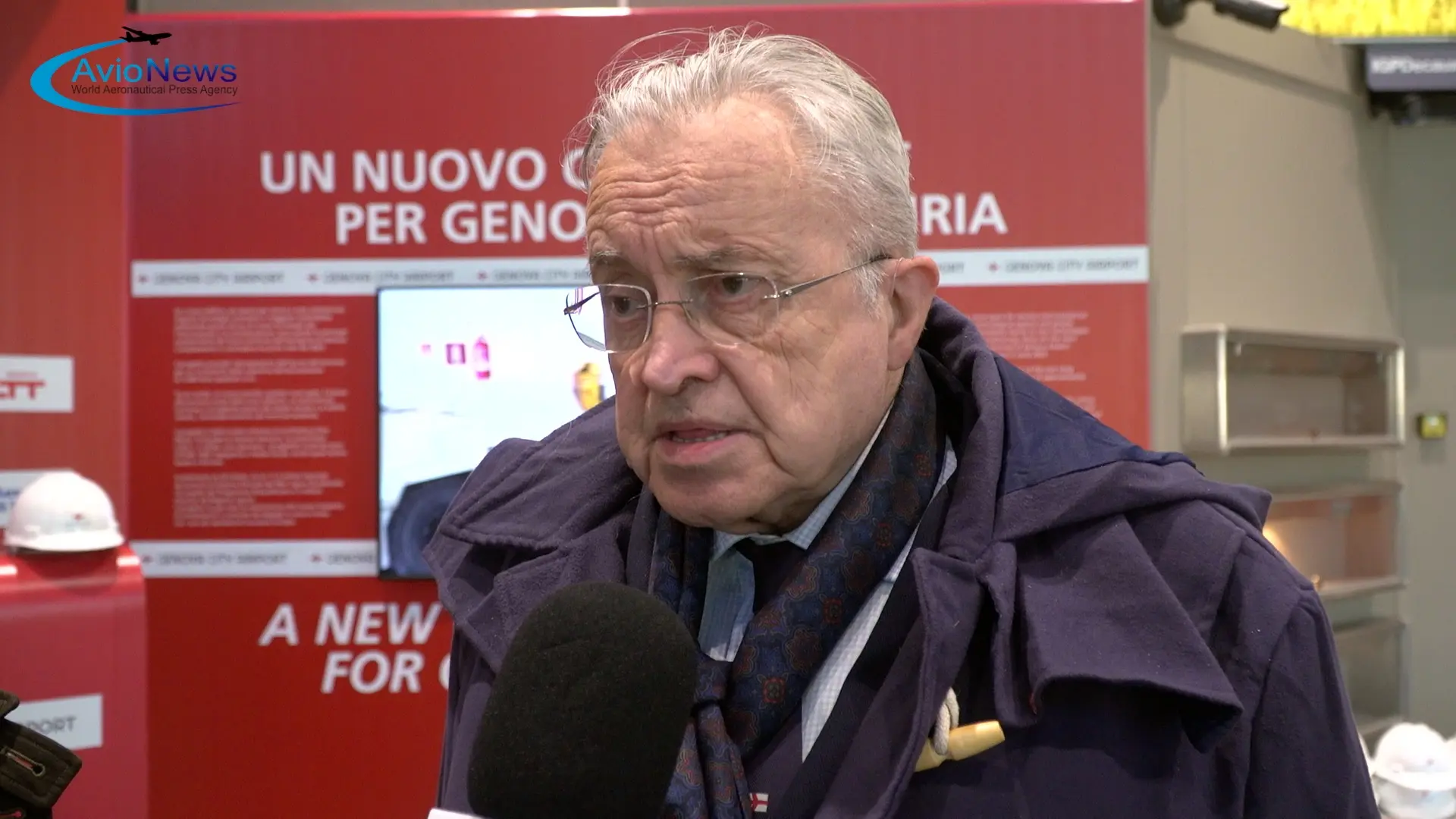 Paolo Odone, presidente aeroporto di Genova, intervistato da AVIONEWS