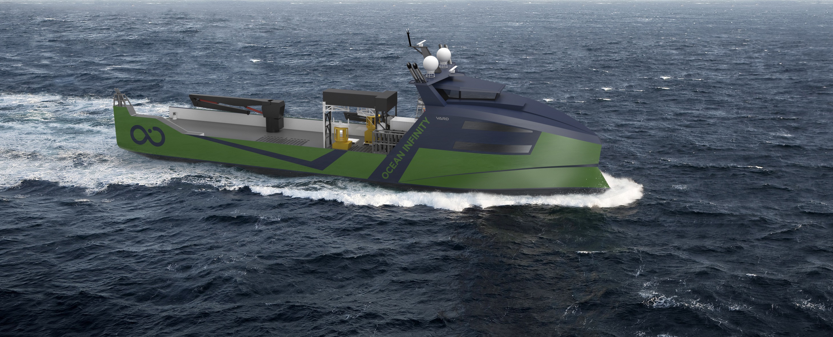Vard (Fincantieri): robotic vessel Ocean Infinity for the supply of maritime services in the USA and in UK
