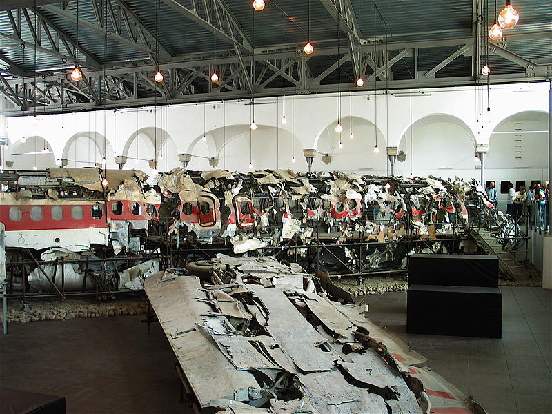 Il museo per la memoria del disastro aereo di Ustica del 27 giugno 1980 situato a Bologna