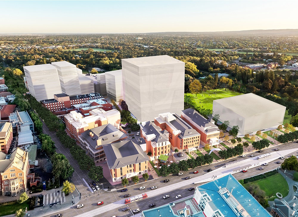The Australian aerospace district Lot Fourteen in Adelaide