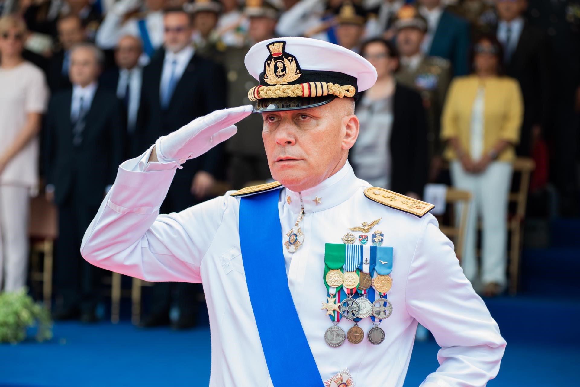 Ammiraglio di Squadra Giuseppe Cavo Dragone, capo di Stato Maggiore della Marina militare italiana