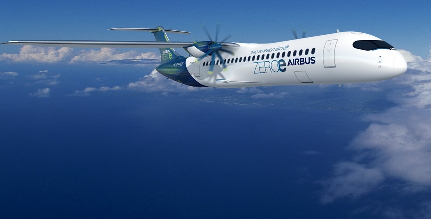 Airbus reveals new zero-emission concept aircraft, all codenamed “ZEROe”