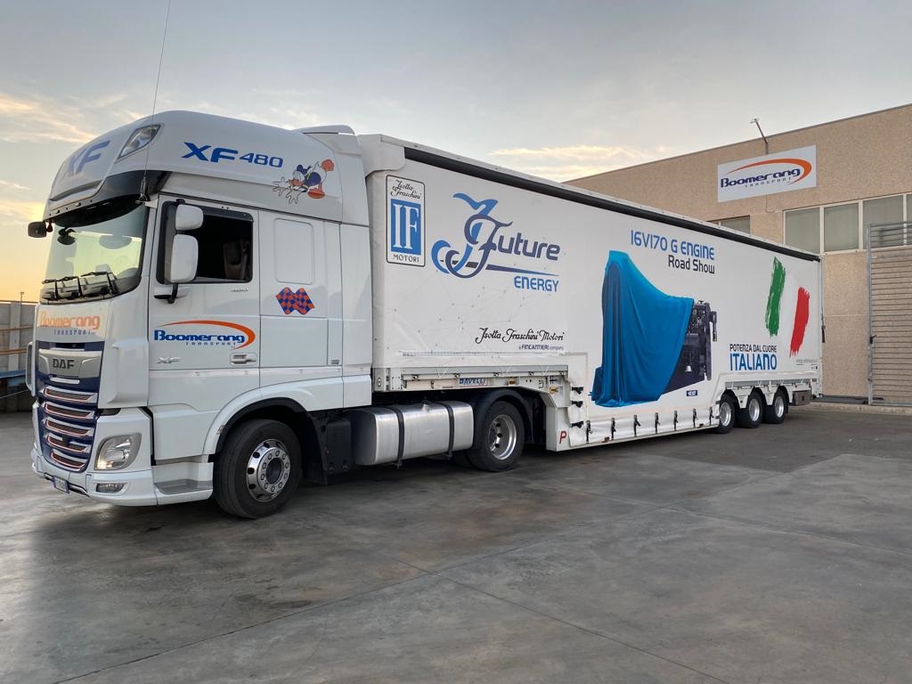 Isotta Fraschini Motori started on September 25, 2021 its road show to promote Made in Italy products in the generator set sector