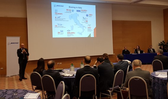 Boeing: una-due giorni di training organizzata con Sace Simest (Hilton Rome Airport di Fiumicino il 12 dicembre 2018) per imprese italiane fornitrici settore aeronautico